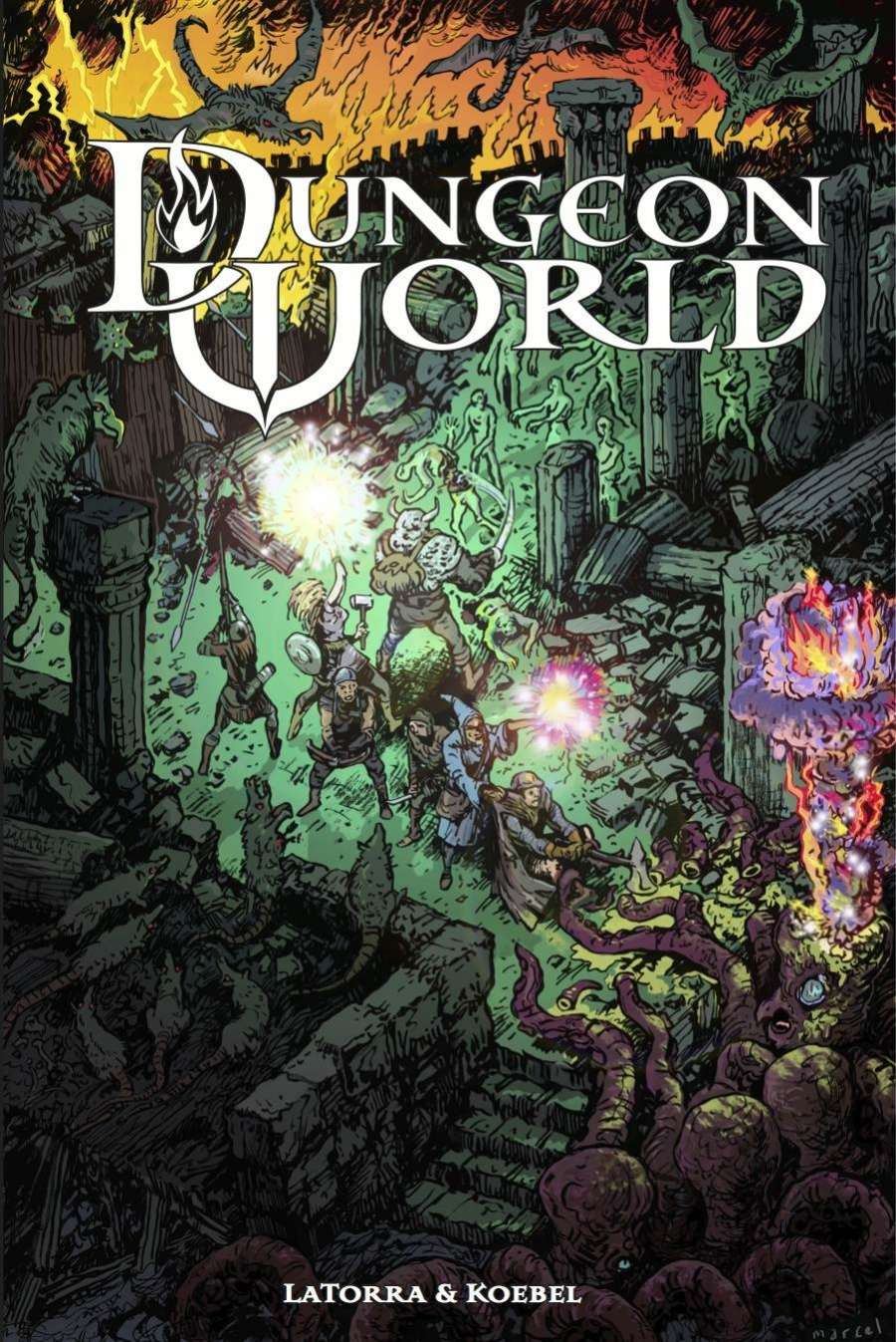 英語版『Dungeon World』